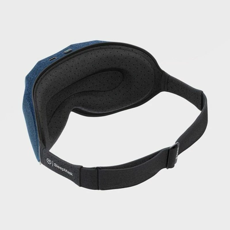 Maskë gjumi Therabody Sleep Mask, e zezë/blu