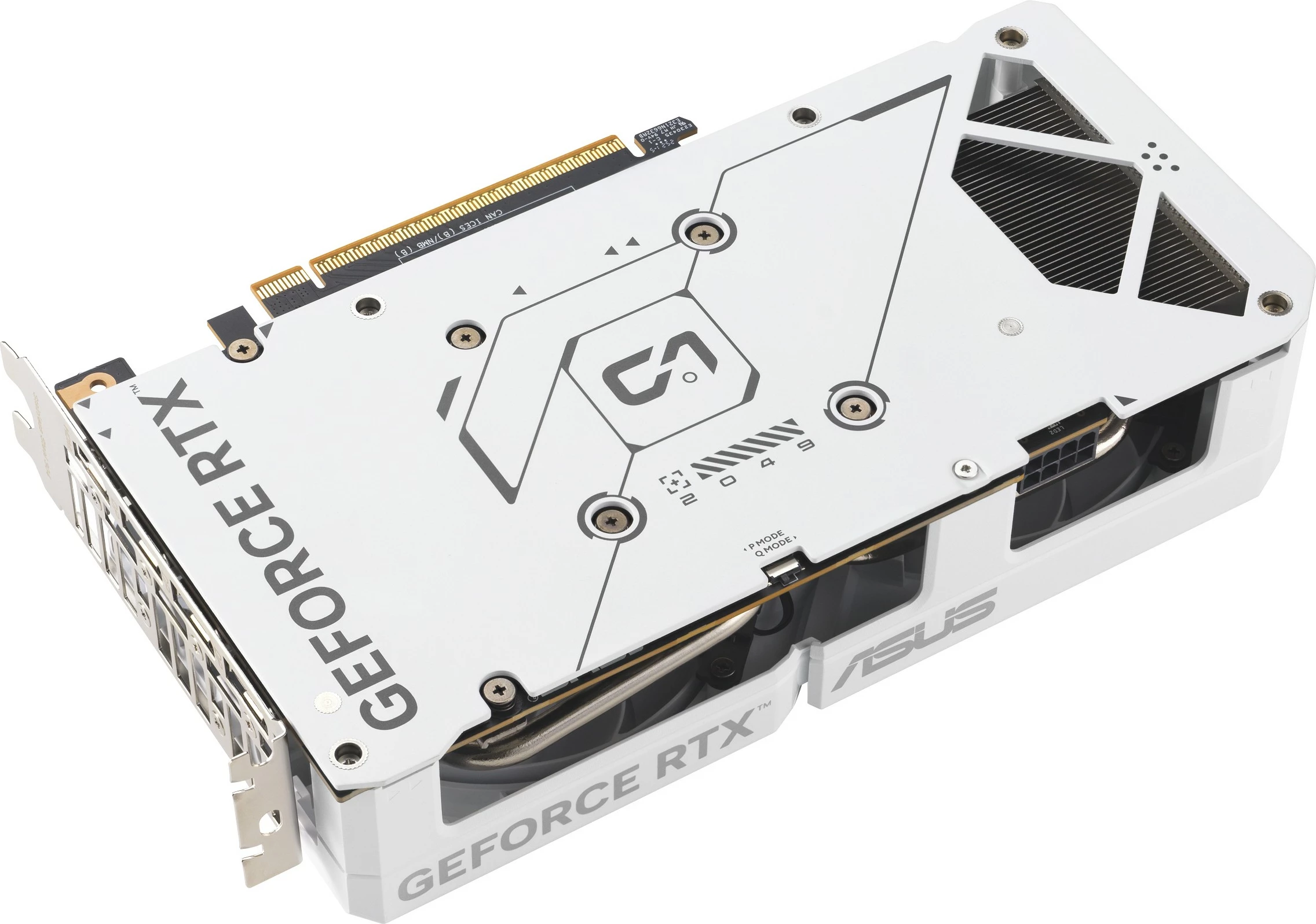 Kartelë grafike ASUS RTX5060 8GB GDDR7 e bardhë