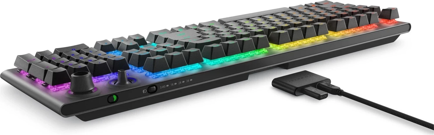 Tastierë Dell Alienware AW920K, me dritat RGB dhe pa kabllo