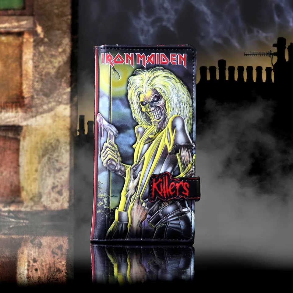 Kuletë NEMESIS NOW Iron Maiden Killers, PU, 18.5 cm, e zezë