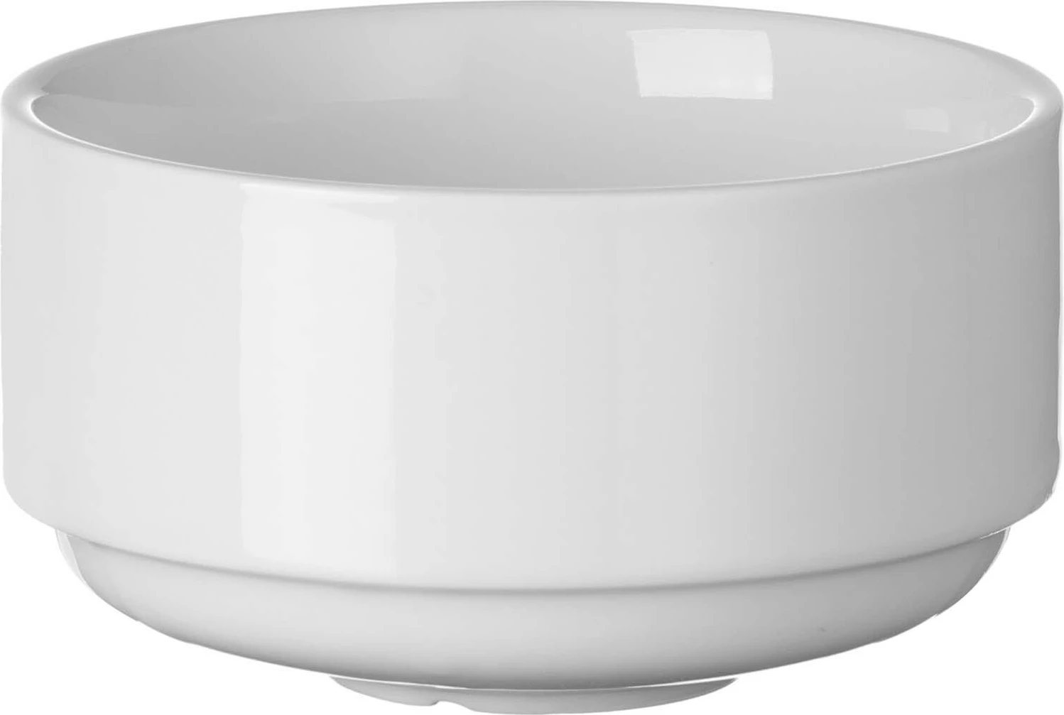 Tas i stivueshëm Fine Dine Pure Bianco 500 ml, i bardhë, set 6 copë