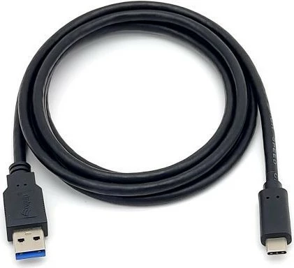 Kabëll USB Equip 3.2 Gen 1 Type-A në Type-C, 2m, i zi