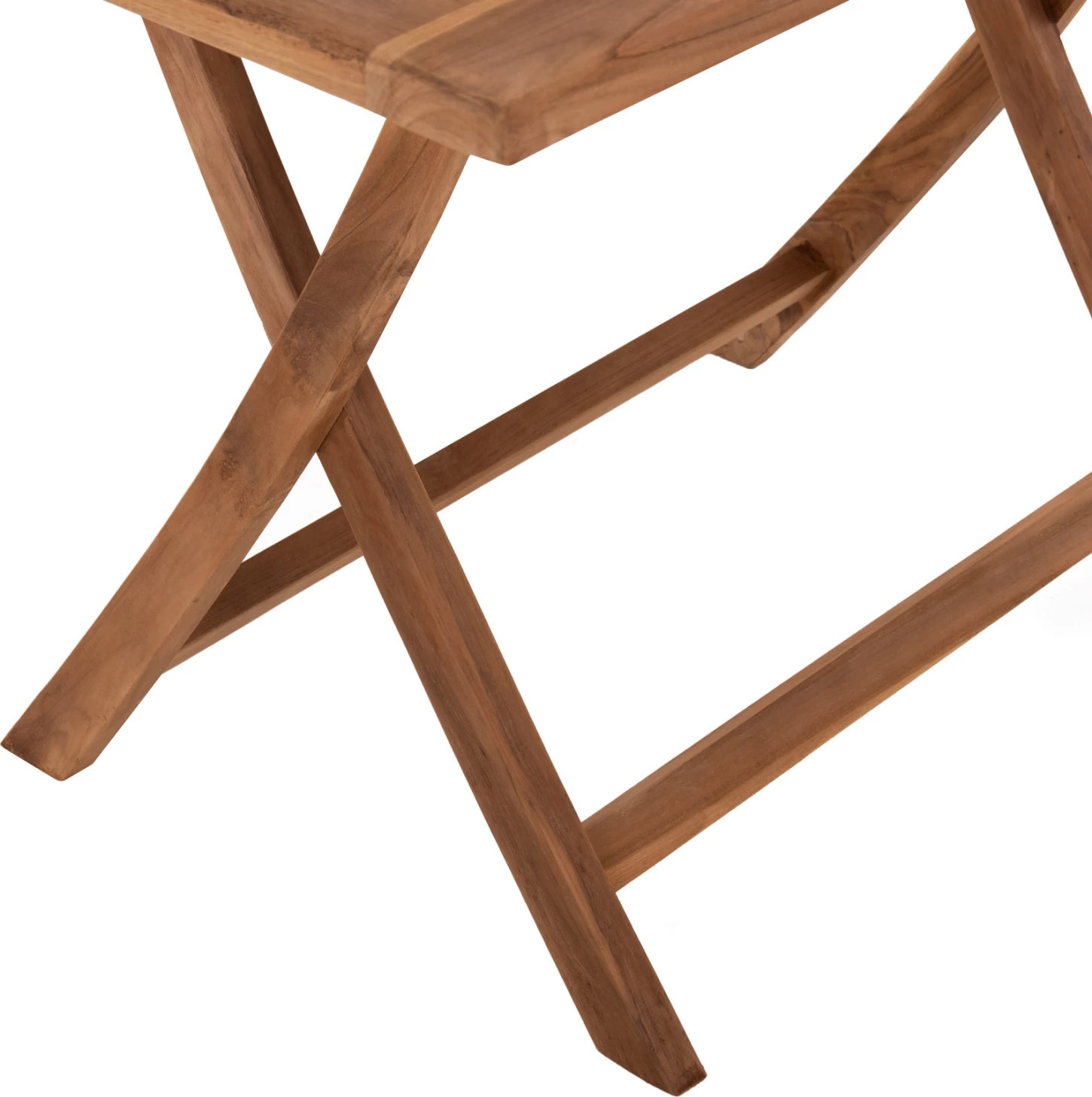 Set tavoline me karrige për terasë, 6 copë, Kendall FH11954, dru teak, ngjyrë natyrale
