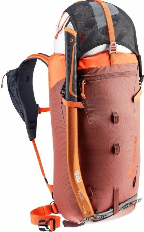 Çantë shpine hiking Deuter Guide 24, papaya-redwood