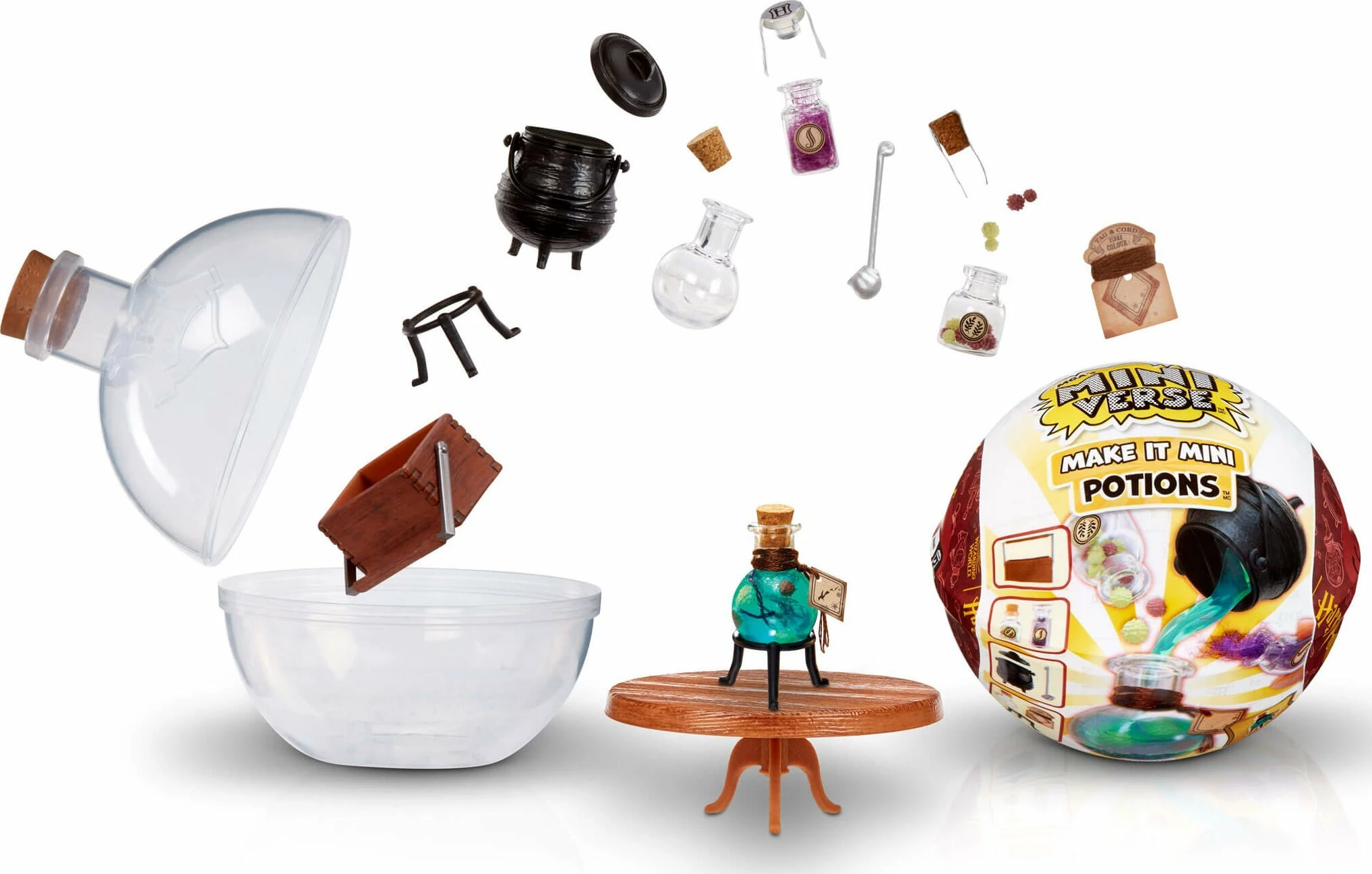 Set lodre kreative DIY MGA Miniverse Make It Mini Potions Harry Potter Surprise Bubble 594512