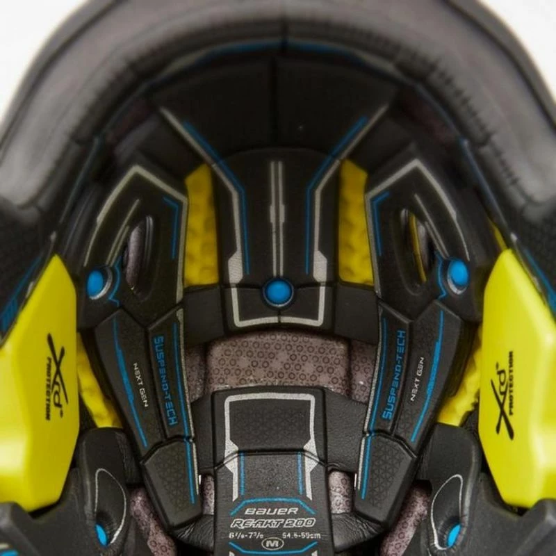 Helmetë hokeji për meshkuj Bauer, e zezë