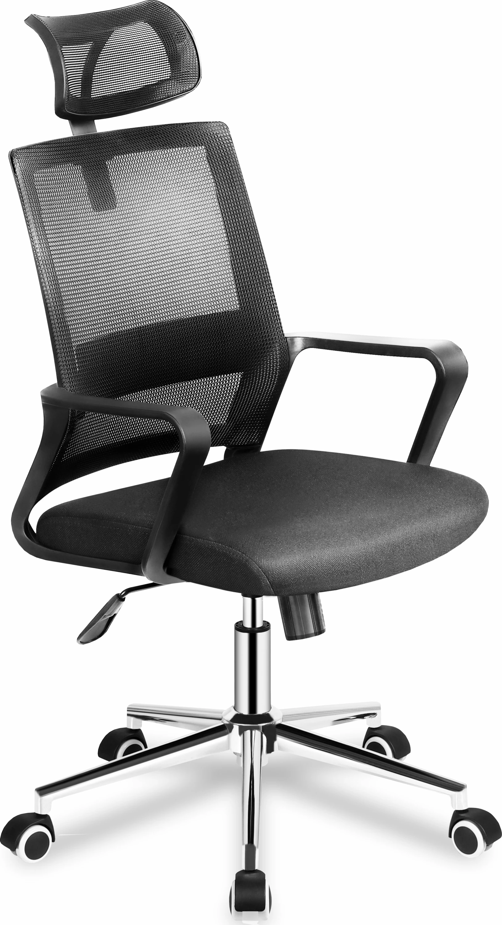 Karrige zyre ergonomike Huzaro Manager 2.1, Mesh HD, me rrota, max 130 kg, e zezë