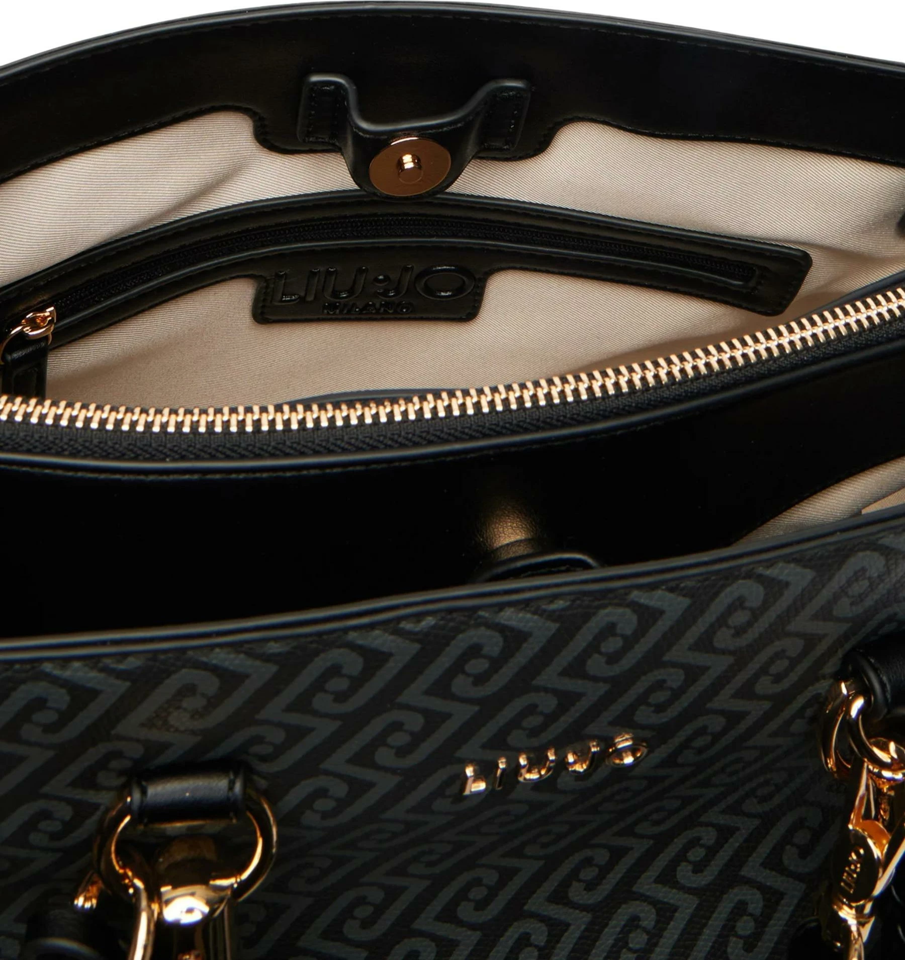 Çantë shopper Liu Jo AF6086 E1137, e zezë