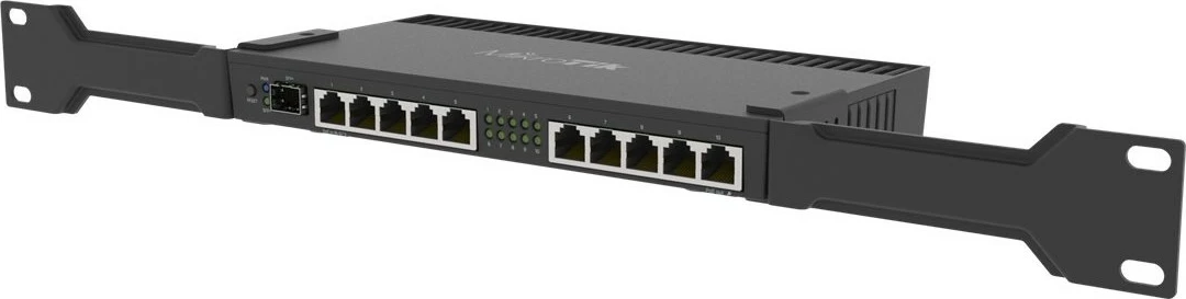 Router MikroTik RB4011IGS+RM, Ethernet WAN, Gigabit Ethernet, i zi