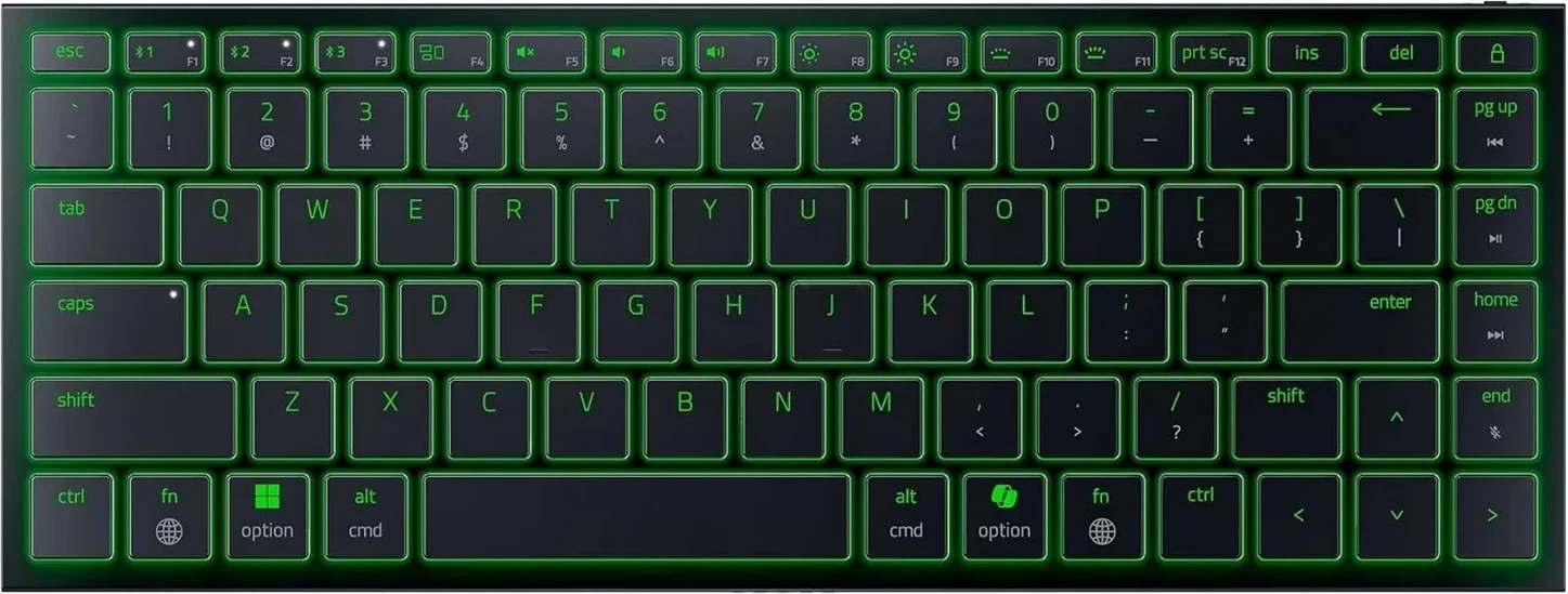Tastierë Razer Joro US, 75%, RGB, me ose pa kabllo, e zezë