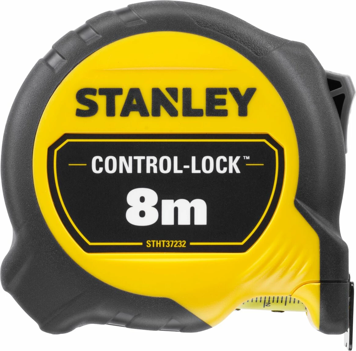 Metër shirit Stanley STHT37232-0 8m x 25mm me magnet të heqshëm, e verdhë/zezë