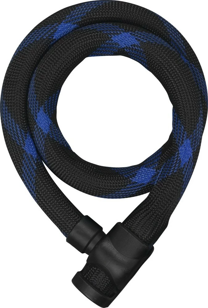 Zinxhir sigurie ABUS Ivera Steel-O-Flex 7200/85, i zi/blu