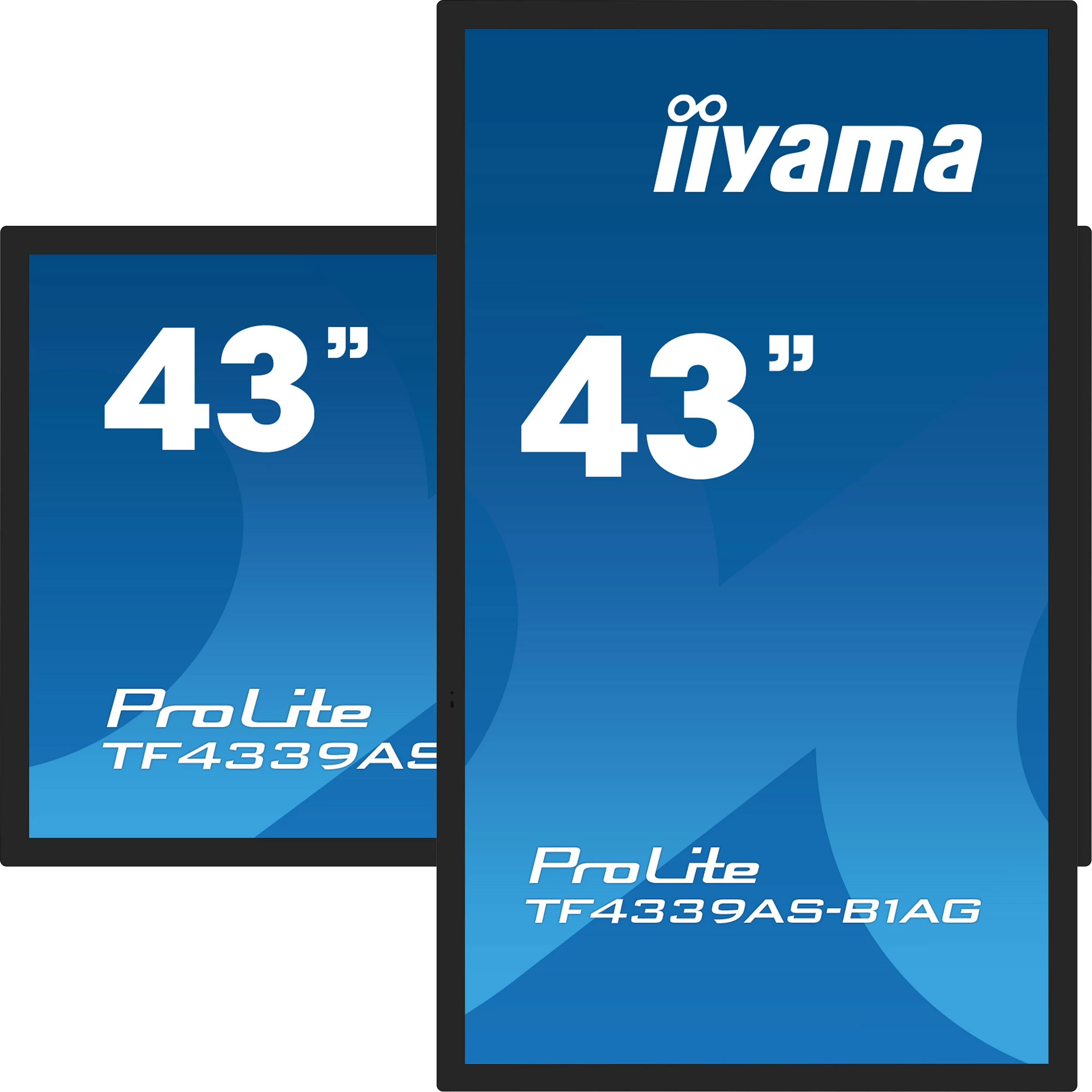 Ekran interaktiv iiyama TF4339AS-B1AG, 42.5", LED, 4K, Android