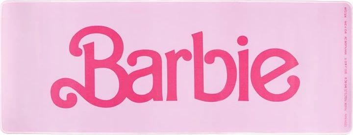 Mauspad Paladone Barbie Classic Desk Mat 80x30 cm, rozë