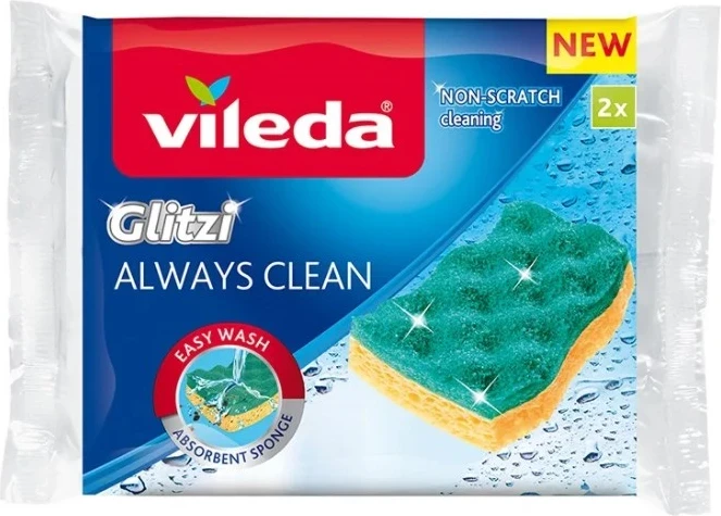 Sfungjer Vileda, 2 copë, i verdhë