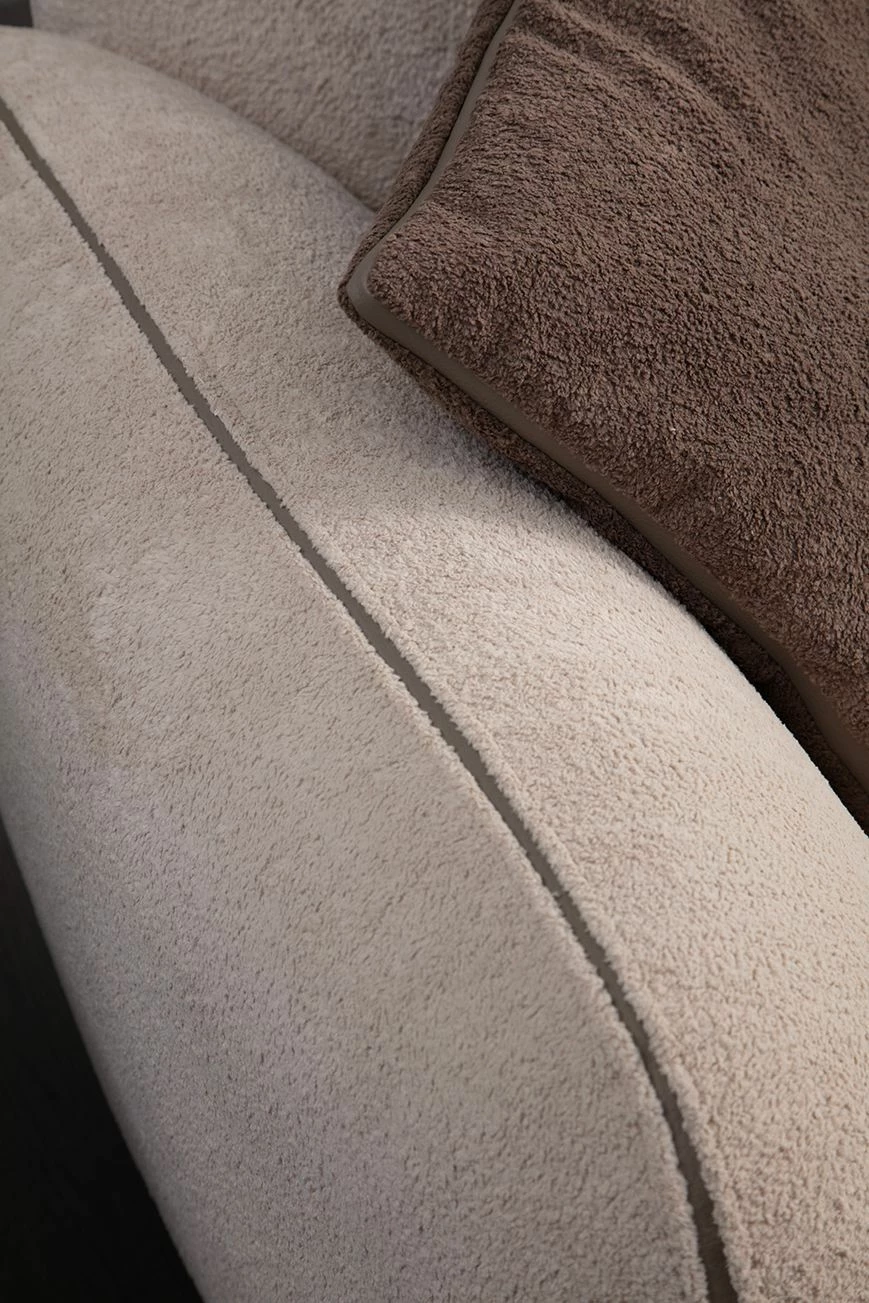 Këndore Pavia, krem, Atelier del Sofa, 335x240cm