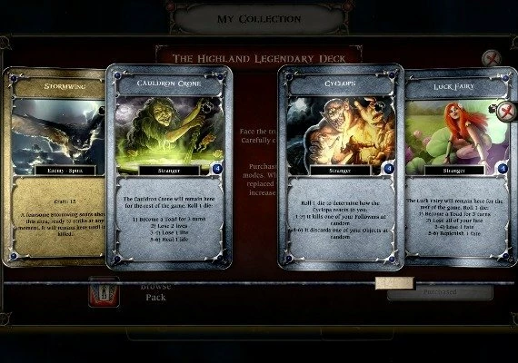 Talisman: The Highland Expansion - Legendary Deck DLC EN/DE/FR/IT/PL/RU/ES Global