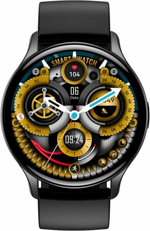 Smartwatch RUBICON unisex, e zezë