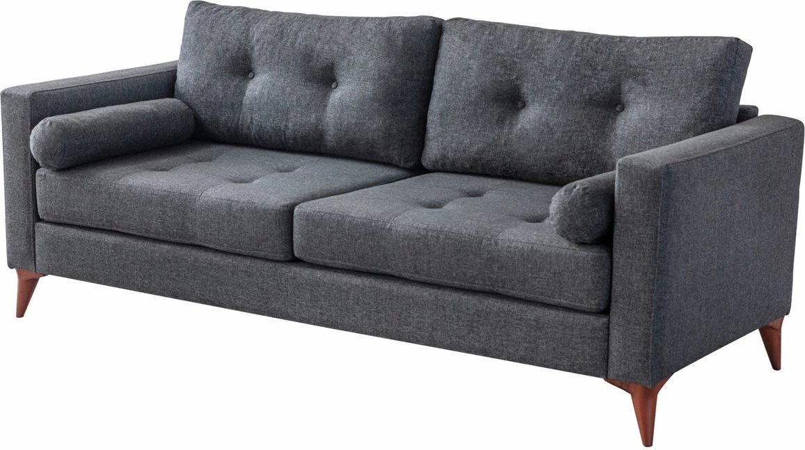 Divan treshe Atelier del Sofa, ngjyrë antracit