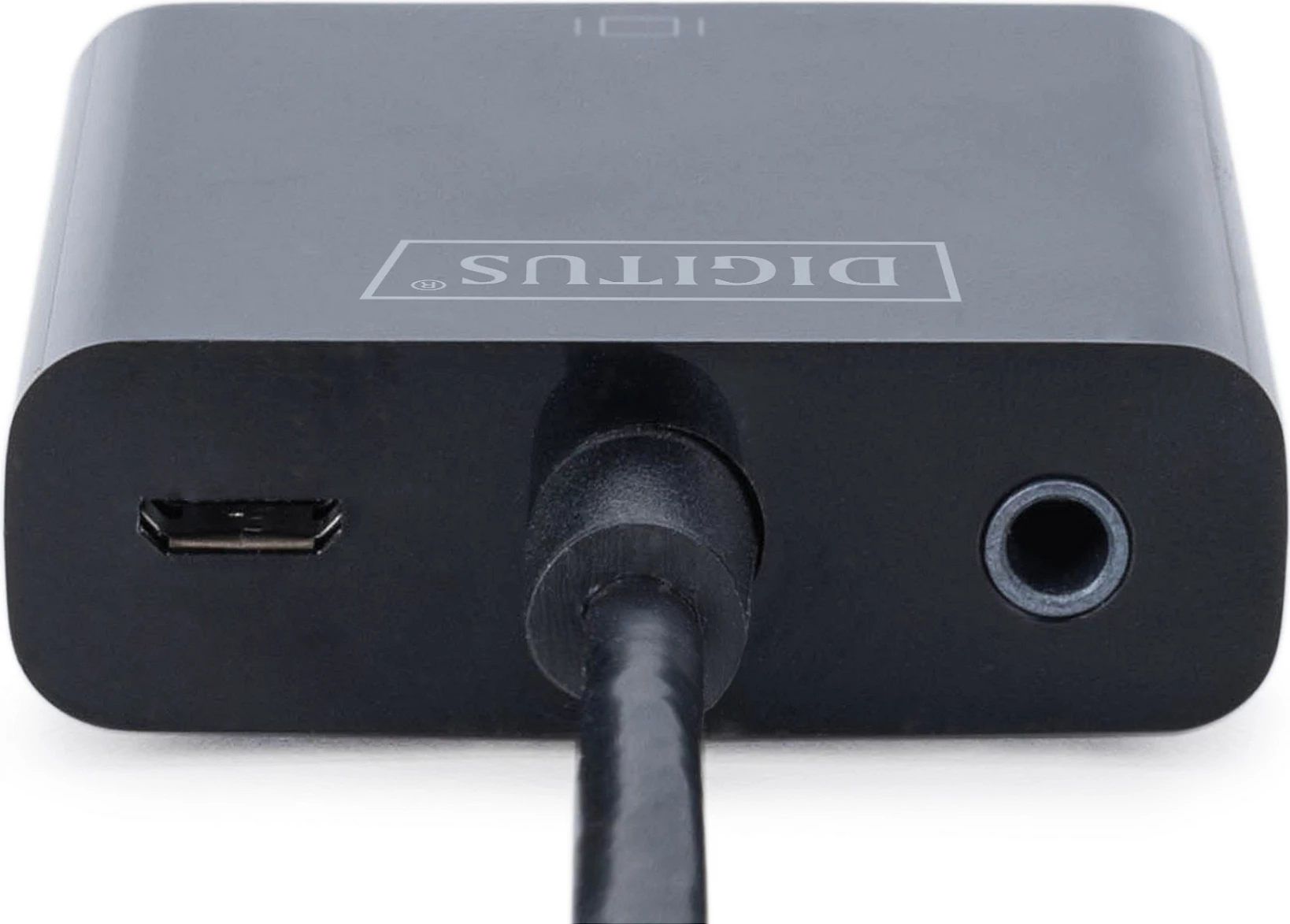 Konvertues HDMI në VGA Digitus, 1920 x 1080 piksel, 1080p, 165 MHz, i zi