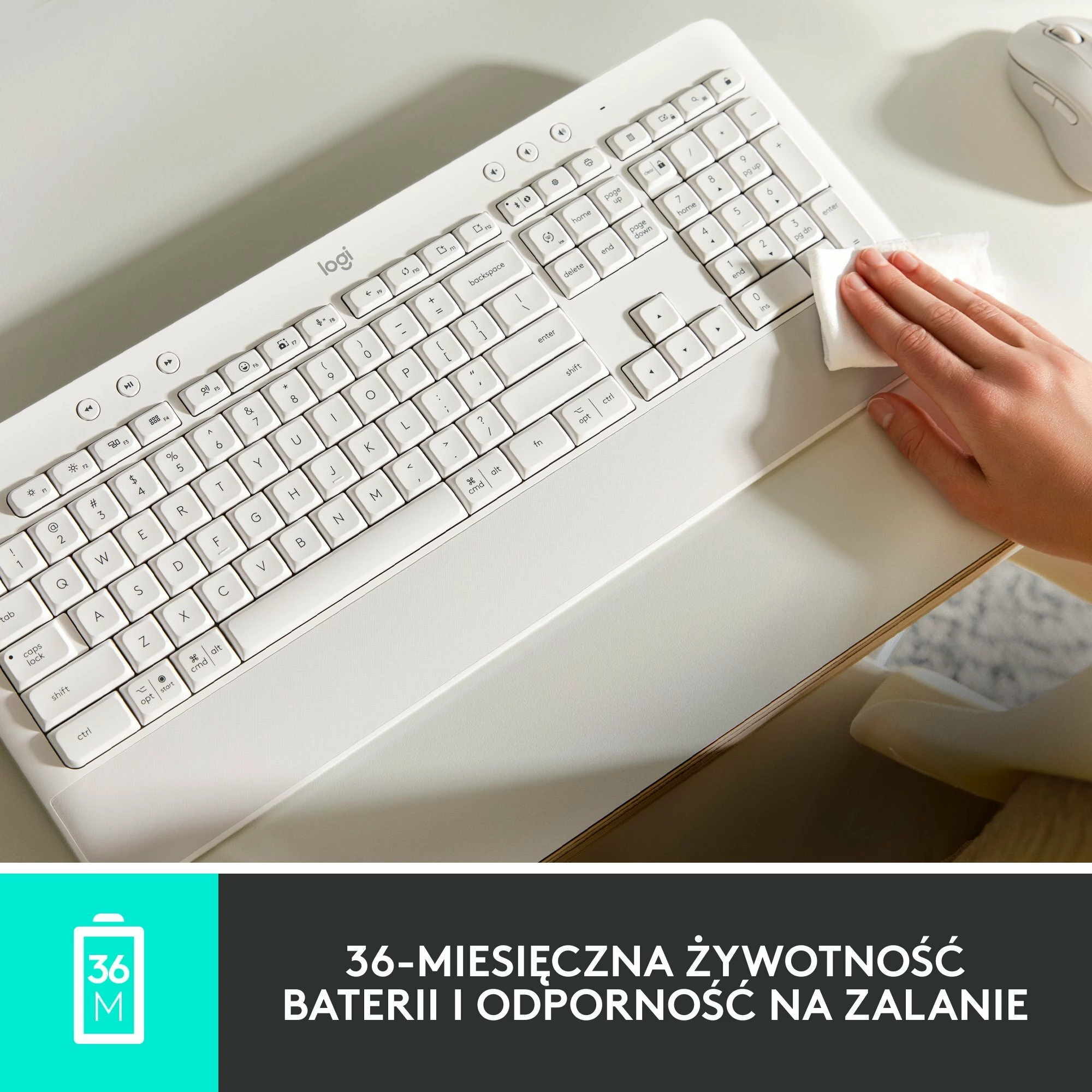 Tastierë Logitech Signature K650 920-010945, wireless, US layout, me numpad, pa ndriçim, Graphite