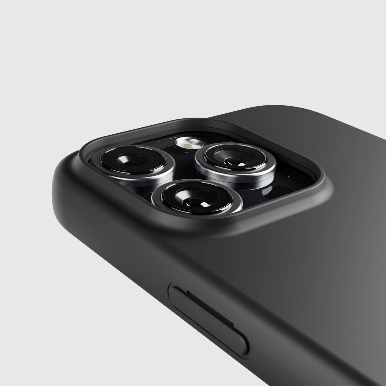 Mbështjellës SBS Instinct për iPhone 16 Pro, TPU me mikroﬁbër, i zi