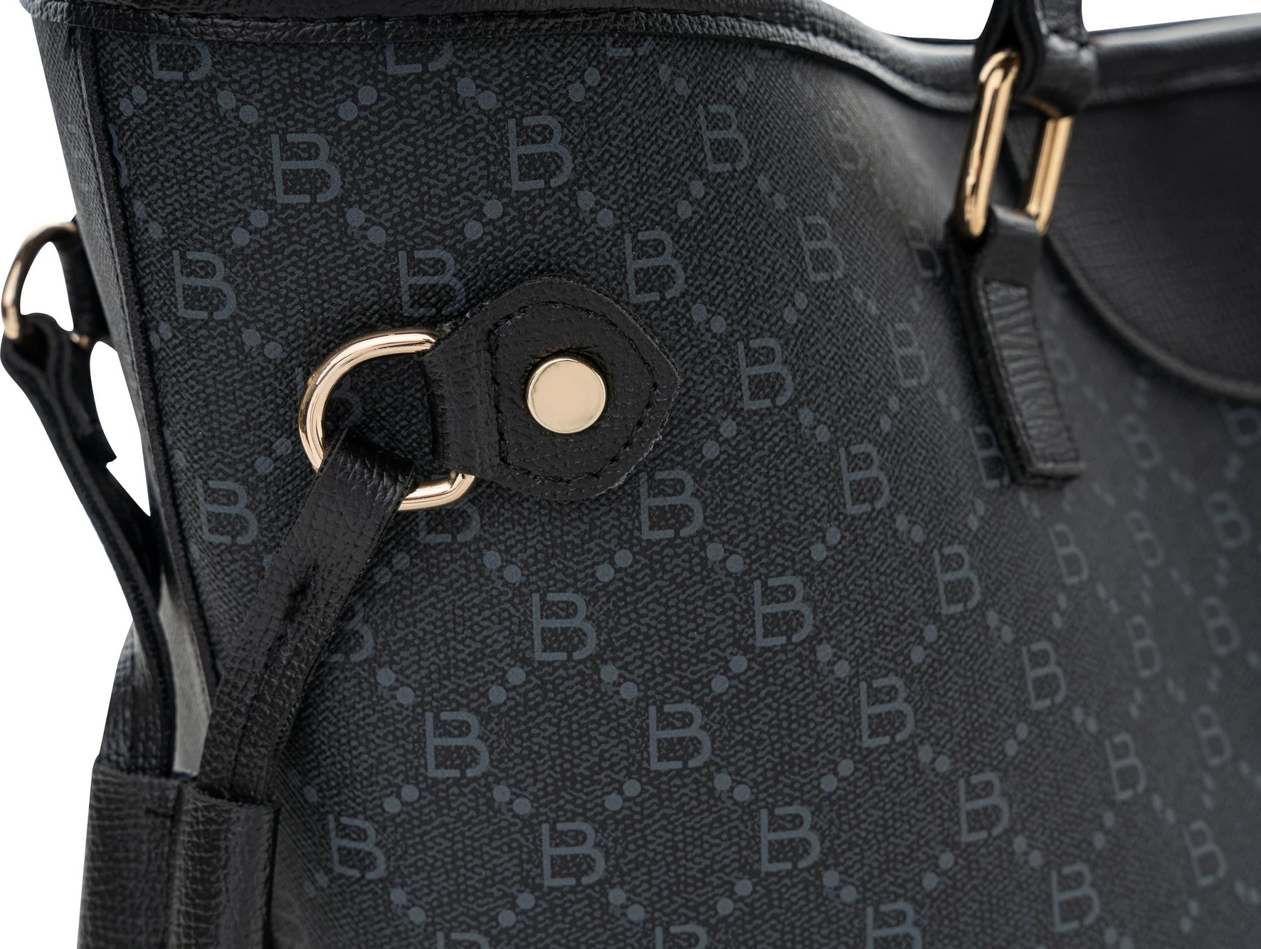 Çantë tote Lucky Bees, 355 v2, e zezë, gri