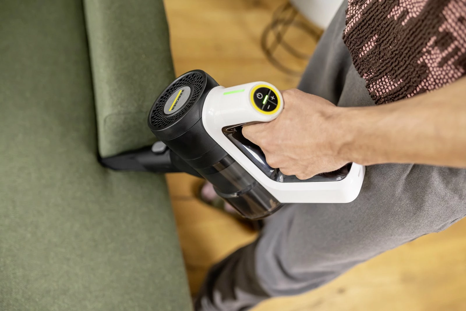 Fshesë me korrent pa kabllo Karcher VCS 3 Nano Complete, 50 min, 0.6 L, HEPA, e zezë