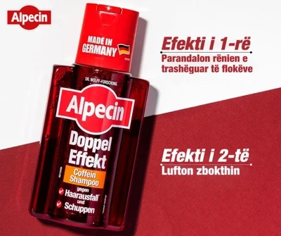 Alpecin Double Effect, 200ml Efekt të dyfishtë