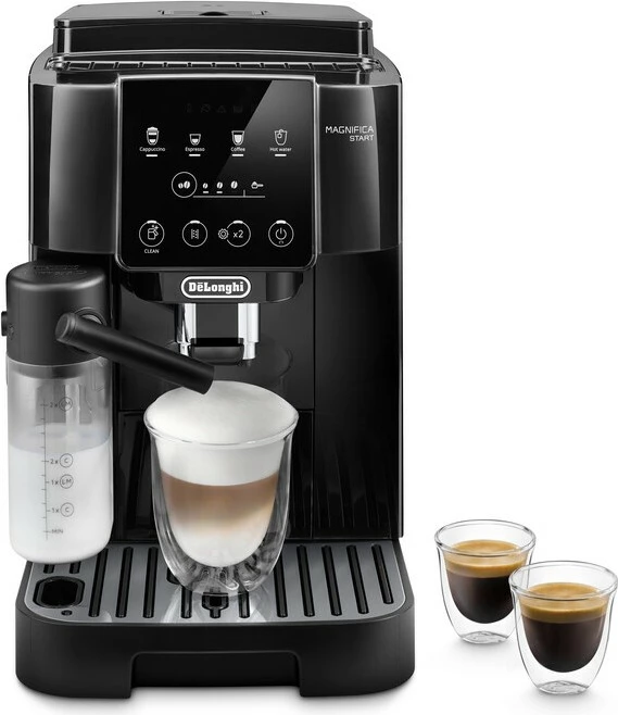 Aparat kafeje DeLonghi Magnifica, 1.8L, 250g, 1450W, e zezë