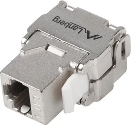 Soketë Lanberg RJ45 - LSA FTP Cat.6 180°