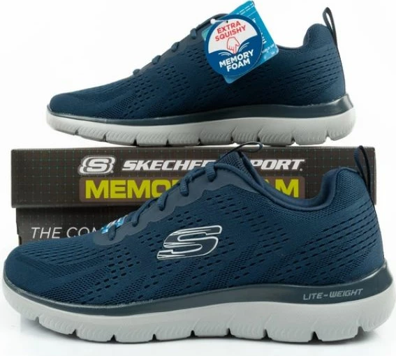 Atlete për meshkuj Skechers, të kaltërta [Madhësia: 44]