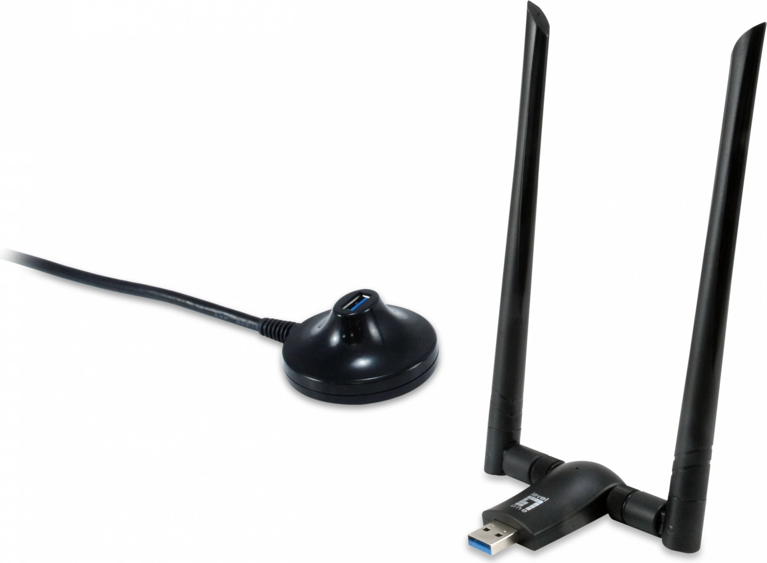 Adapter USB Wi-Fi LevelOne AC1200, 867 Mbit/s, i zi