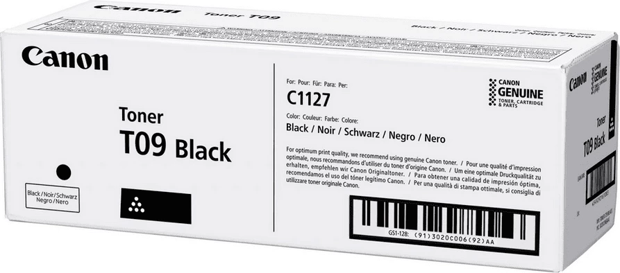Toner Canon T09 3020C006 rendiment 7600 faqe, i zi