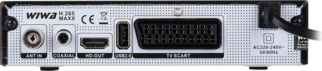 Tuner TV WIWA H.265 2790Z, i zi