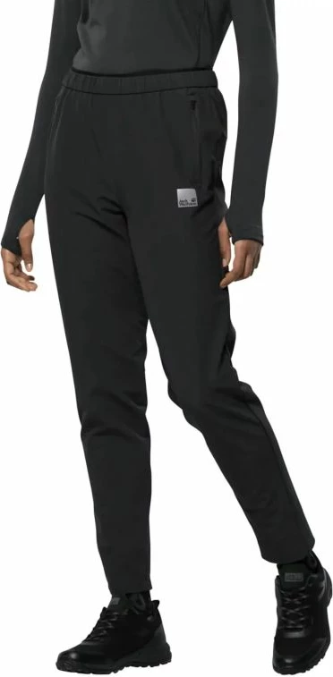 Pantallona për femra Jack Wolfskin, të zeza [Madhësia: 38]