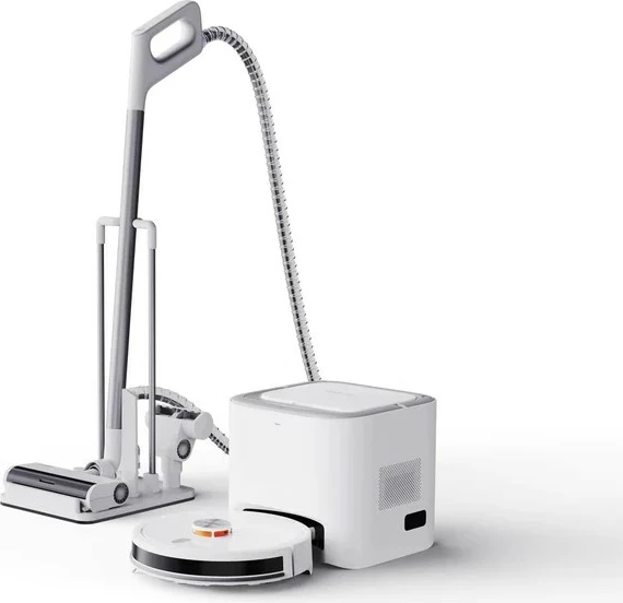 Fshesë me korrent multifunksionale Lydsto R10 4-në-1, 3000Pa/26kPa, 5200mAh, LiDAR, qese pluhuri 3L, e bardhë