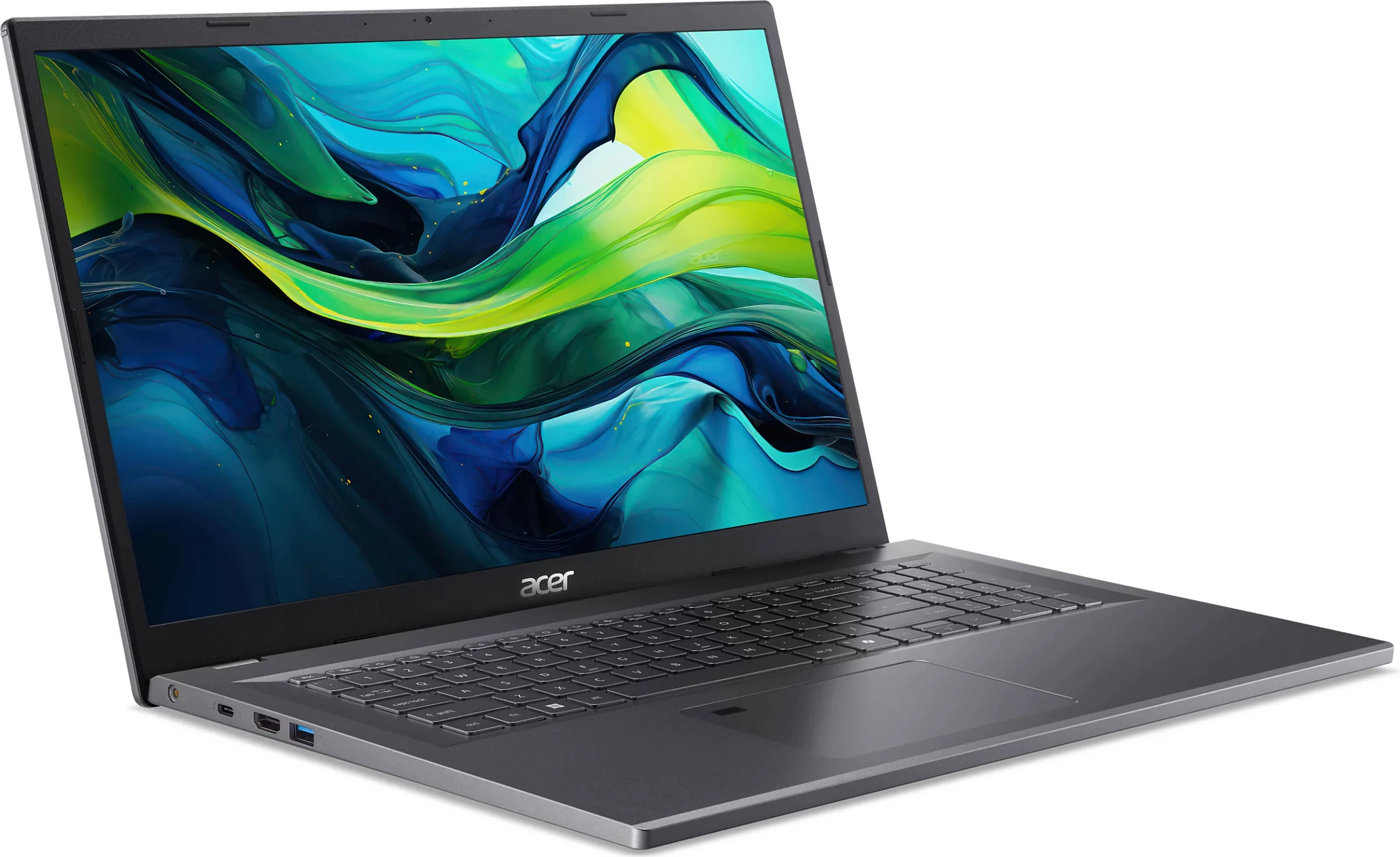Laptop Acer Aspire 17 A17-51M-70UX, Core 7 150U, 16GB RAM, 512GB SSD, 17.3" FHD, Windows 11 Home, Steel Gray