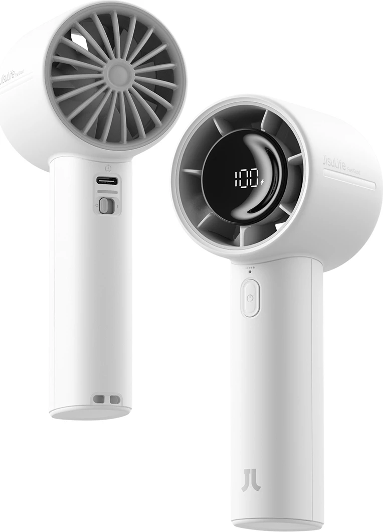 Ventilator dore Jisulife Handheld Fan 10S 5000mAh USB-C, gri