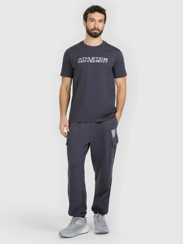 Pantallona sportive jogger për meshkuj 4f [Madhësia: XL]