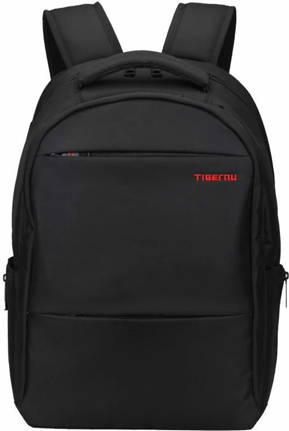 Çantë shpine për laptop Tigernu Serpens 17", nylon rezistent ndaj ujit, 33 x 15 x 48 cm, e zezë