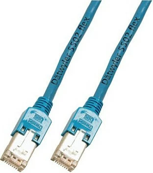 Kabllo rrjeti EFB Elektronik RJ45 Cat5e S/UTP 0.5m, blu