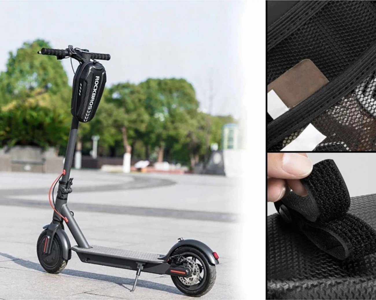 Çantë biçiklete Rockbros B62-1, 3L, e zezë