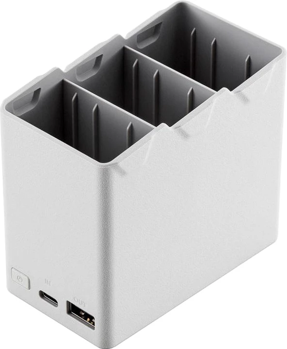 Hub karikues dyanshëm DJI Mini, CP.MA.00000500.01, për Mini 3 Pro/Mini 3/Mini 4 Pro, Gri