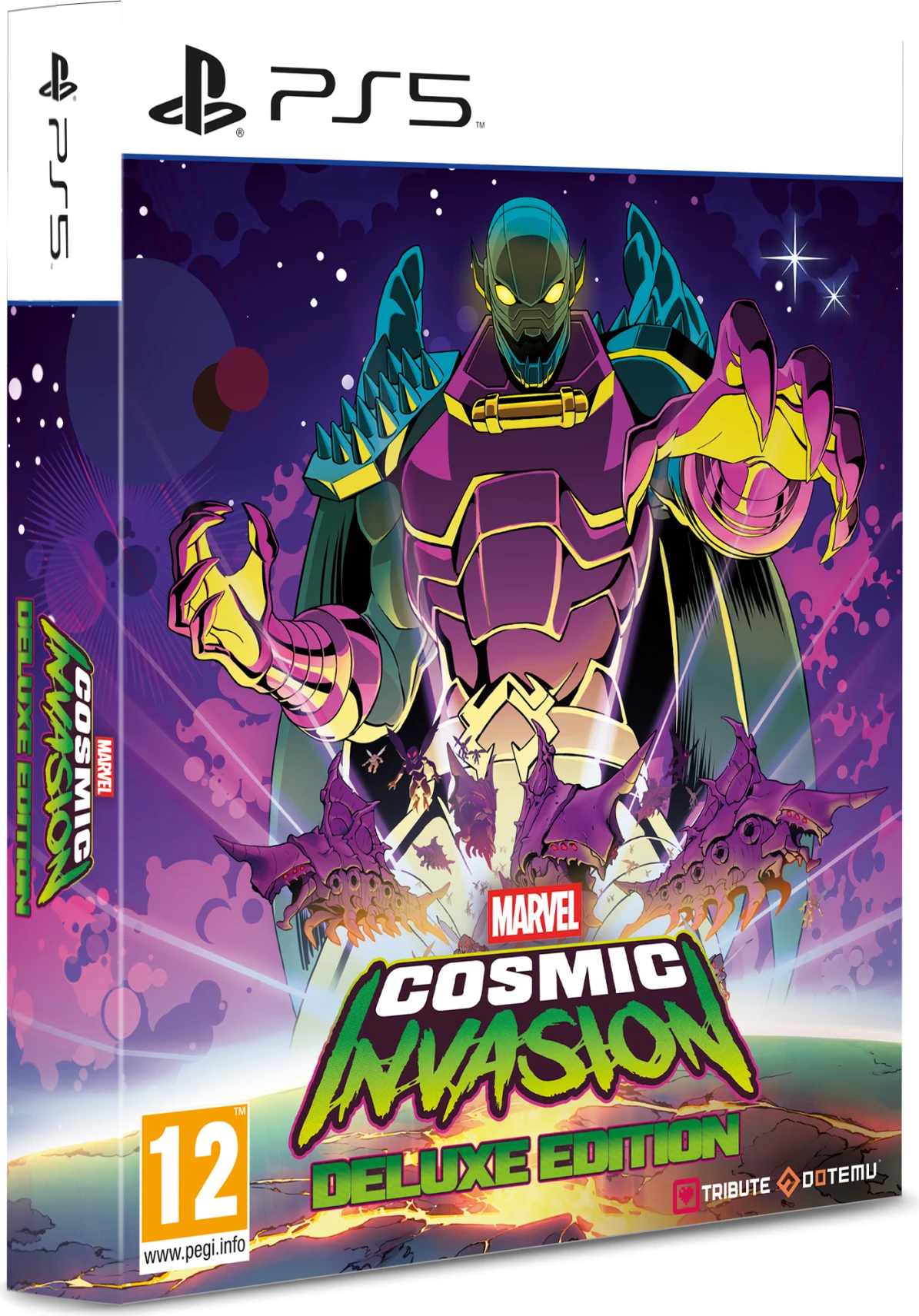 Lojë PS5 Dotemu Marvel Cosmic Invasion Deluxe Edition, set koleksioner