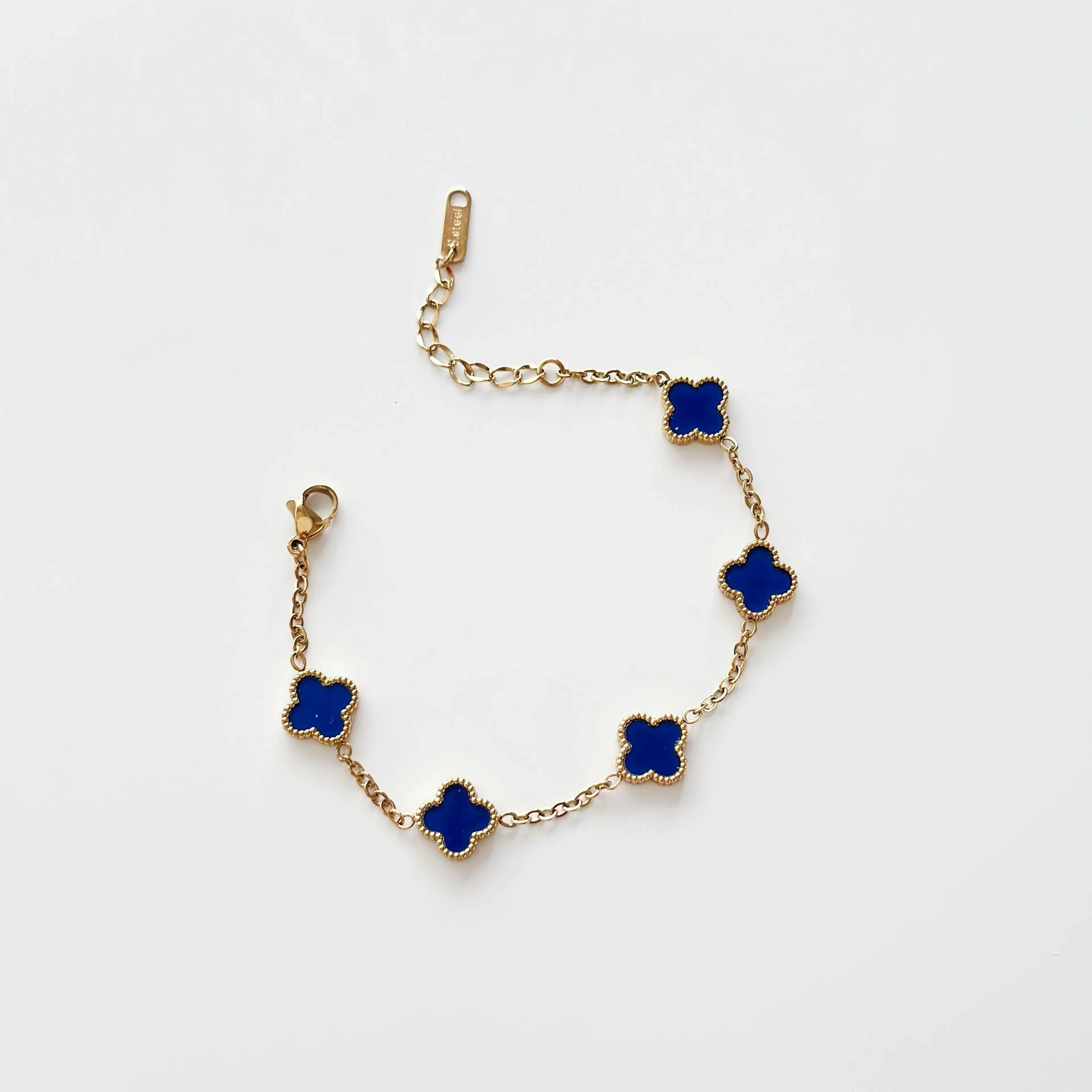 Byzylyk çeliku Jumeon, Cliff Blue 0.2, ari dhe kaltër, 15cm