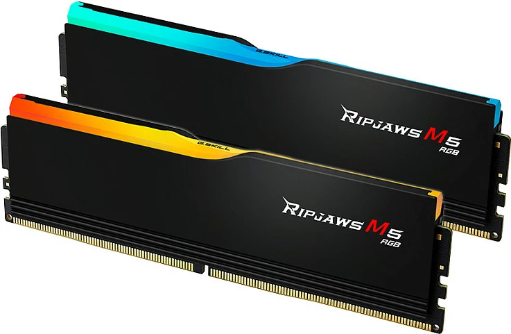 RAM Memorje G.Skill Ripjaws M5 RGB 64GB (2x32GB) DDR5 6000MHz, Multikolor