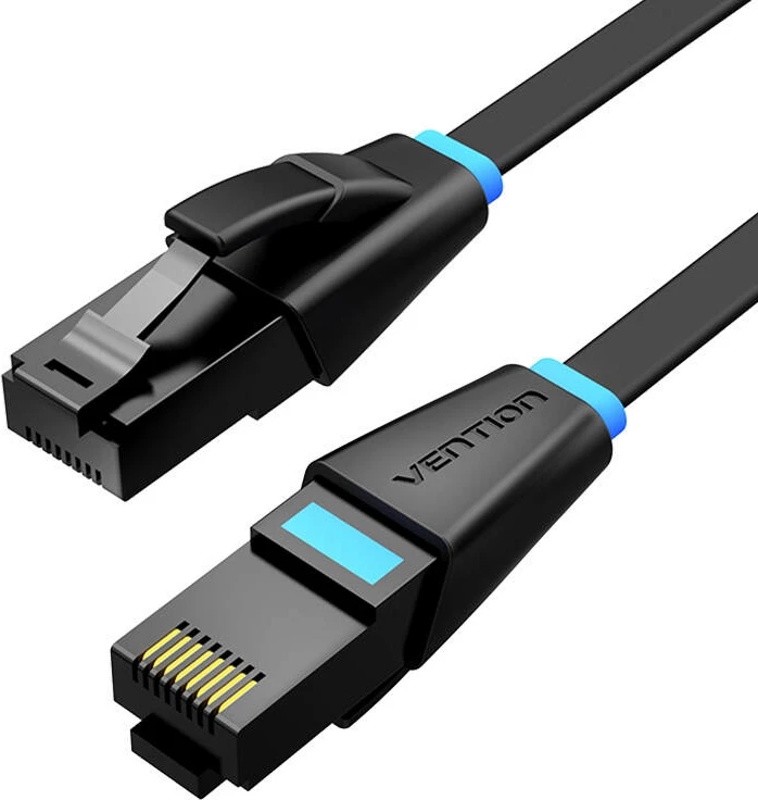 Kabllo rrjeti Vention IBJBU Cat6, 35m, e zezë