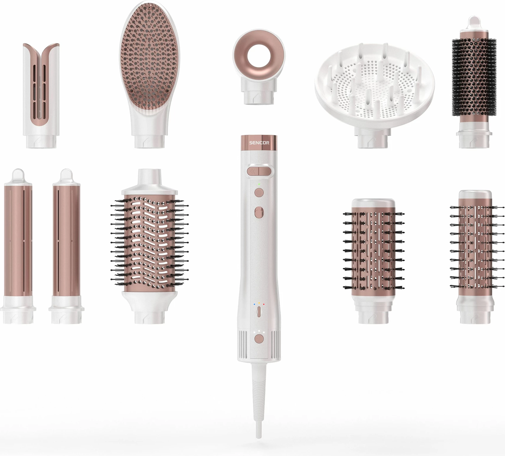 Tharëse dhe stilizues flokësh SHS 9200RS Artemiss Air Styler, rozë