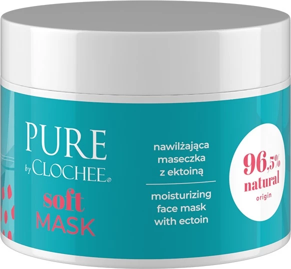 Maskë hidratuese për fytyrë Clochee Soft Mask Moisturizing Mask with Ectoin për femra, 45g